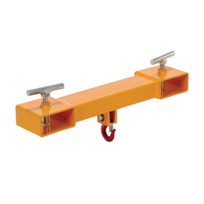 Steel Fork Hook Attachment For Hefti-Lift Models, Yellow