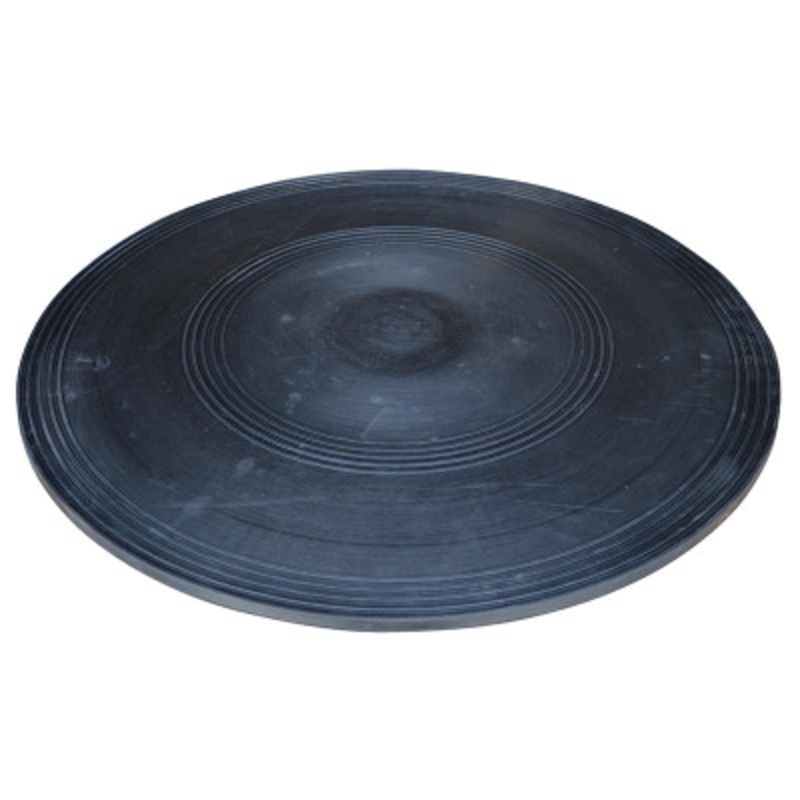 Steel Turntable, 30in 3-11/16in Height, 500 lb., Blue