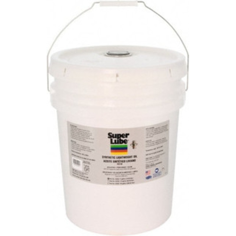 Synco Chemical Super Lube 5 Gal Pail Synthetic Multi-Purpose Machine Oil ISO 68, SAE 80W, -40 to 500F, Food Grade 52050 – 02105773