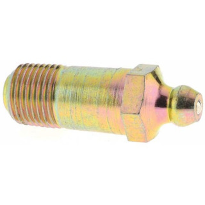 Value Collection Straight Head Angle, 1/8-27 Standard Grease Fitting Zinc Plated Finish BDNA–7595-1 – 61862009