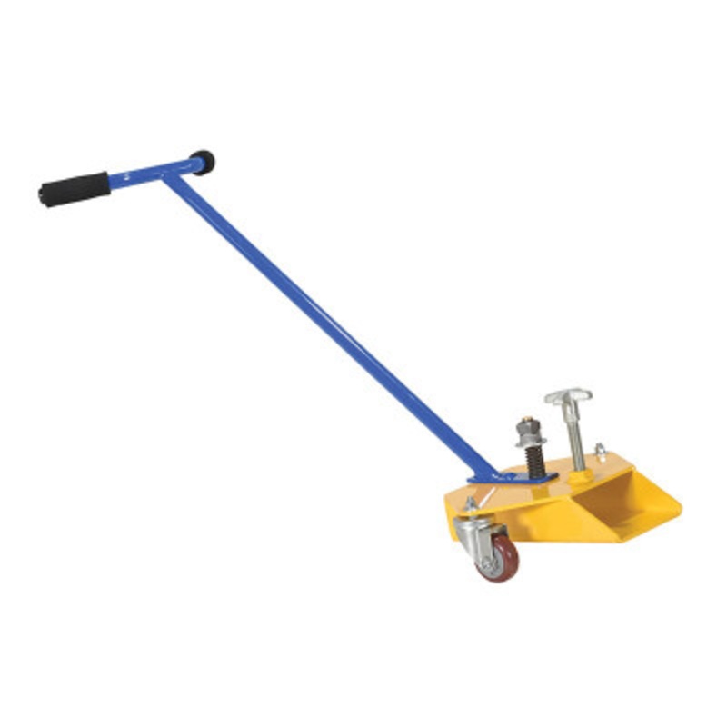Steel Fork Truck Caddy, 300 lb., Blue /, Yellow