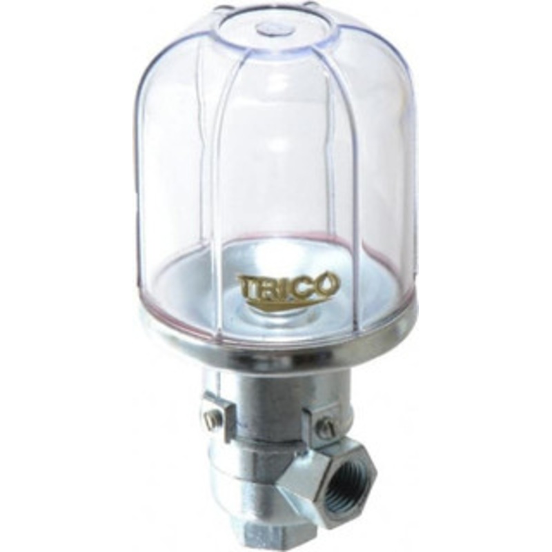 Trico 1 Outlet, Plastic Bowl, 4 Ounce Constant-Level Oil Reservoir 1/4 NPT Outlet, 2-5/16 Diam x 5-1/16 High 30054 – 09419144