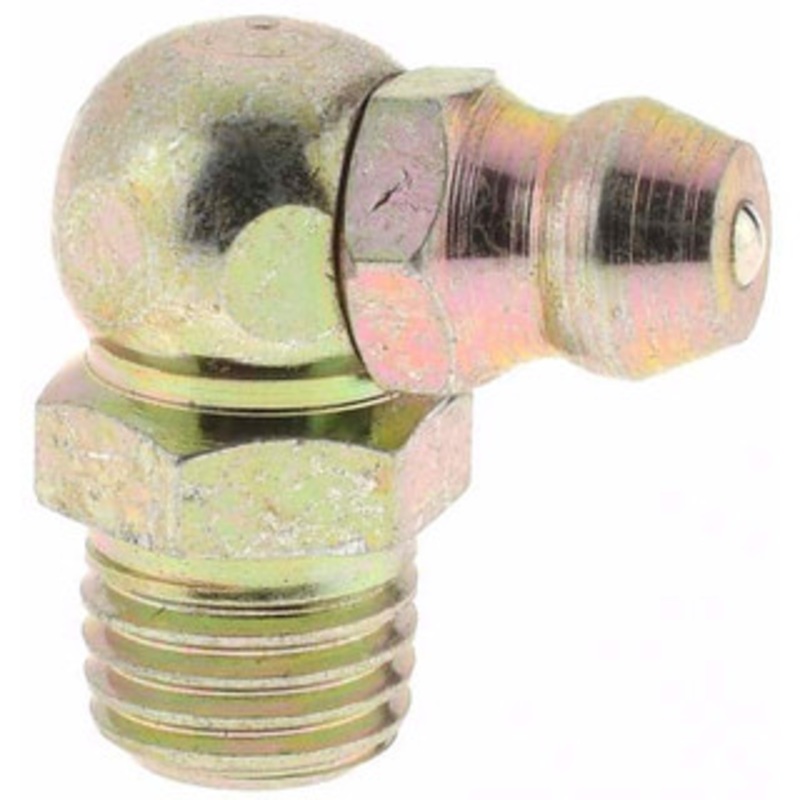Value Collection 90 Head Angle, M8x1 Taper Thread Grease Fitting Zinc Plated Finish BDNA-MP7604-53 – 61842126