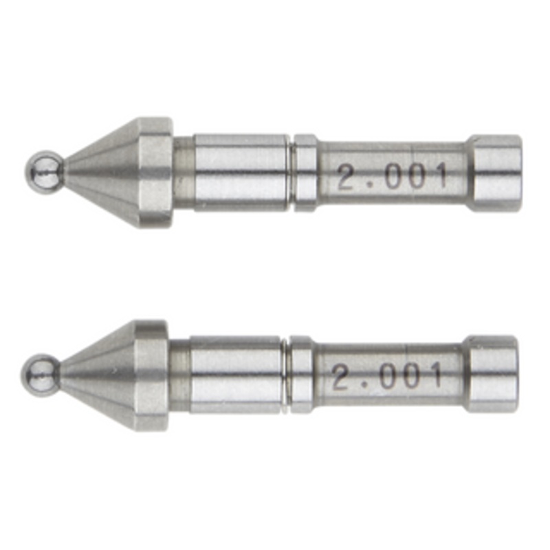 Mitutoyo Interchangeable Ball Anvil/Spindle Tip, 2.0mm – 124-805