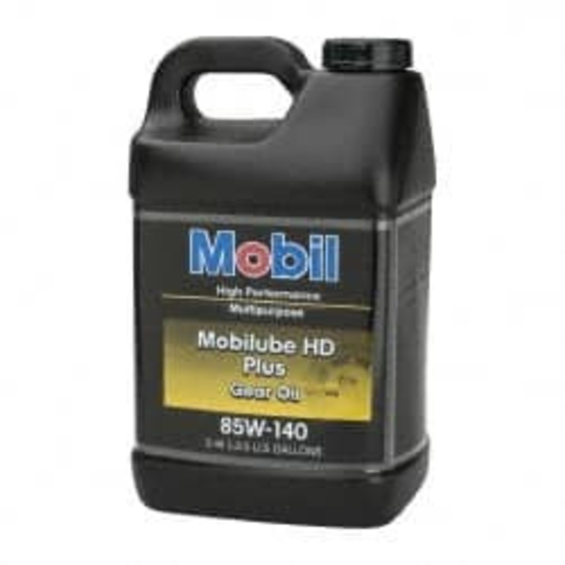 Mobil 2.5 Gal Bottle, Gear Oil 26.6 St Viscosity at 100C, 260 St Viscosity at 40C 112425 – 60002714