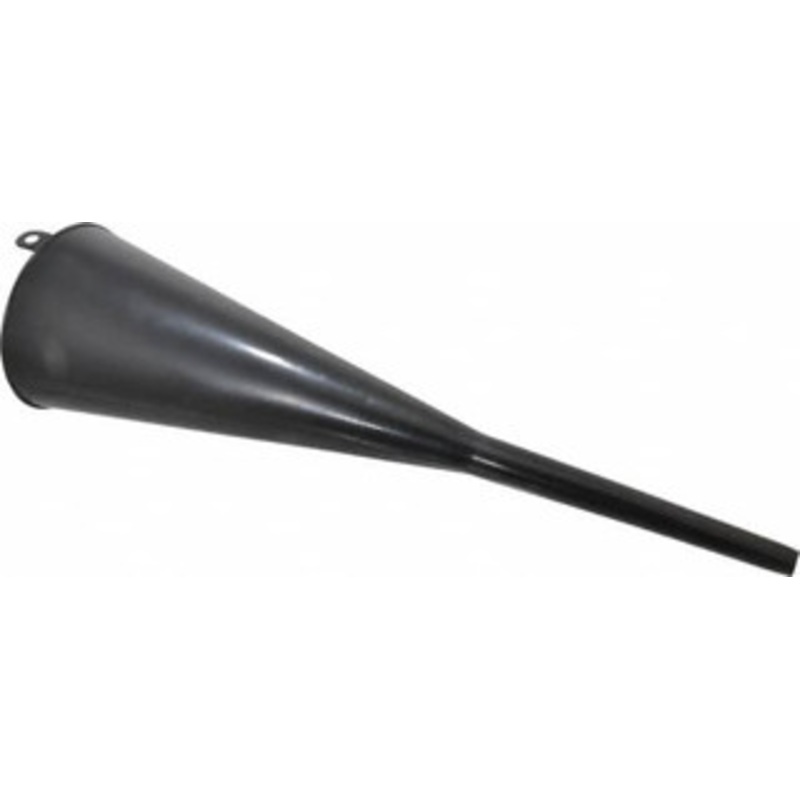 PROLUBE 2 Qt Capacity Plastic Funnel 5 Mouth OD, 1/2 Tip OD, Straight Spout, Black 1707004 – 63725782