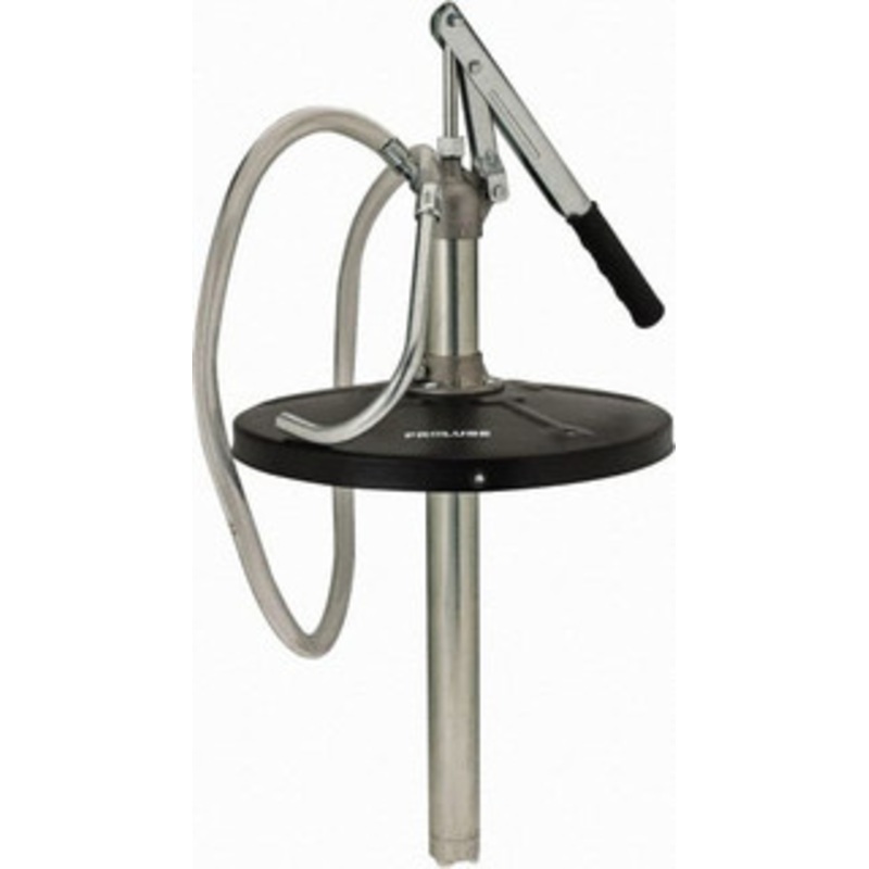 PROLUBE Oil Lubrication 0.47 Strokes/oz Flow Aluminum Lever Hand Pump For 25 to 50 Lb & 5 Gal Container, Use with Heavy Oil & Transmission Differentials, Do Not Use with Corrosive Media & Water-Based Media BLP/02 – 48552467