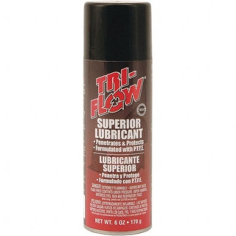 Tri-Flow 6 oz Aerosol General Purpose Chain & Cable Lubricant Brown, -60 to 475F TF20005 – 67026187