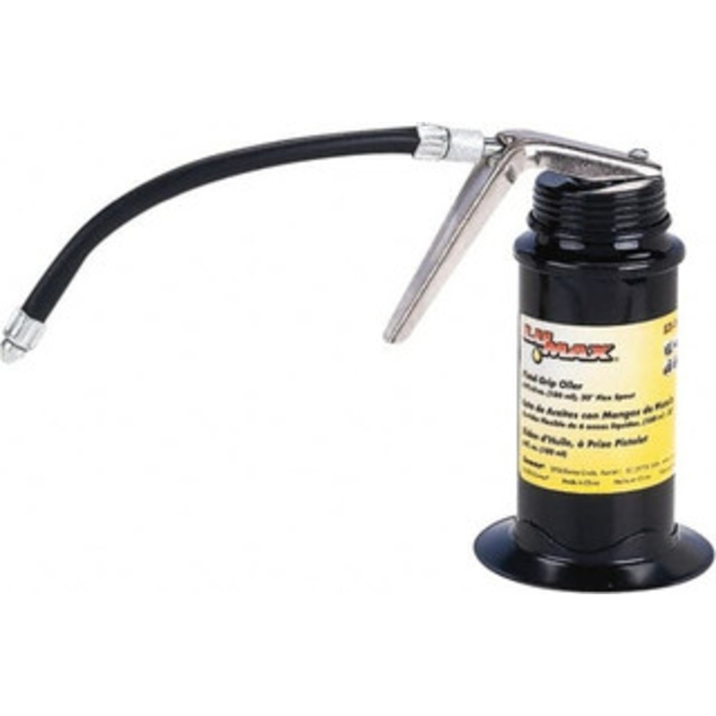 LuMax Flexible Spout, Pistol-Grip Oiler Steel Pump, Steel Body LX-1502 – 38434452