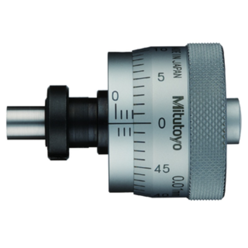Mitutoyo Micrometer Head, Large Thimble Type, 0-6.5mm – 148-306