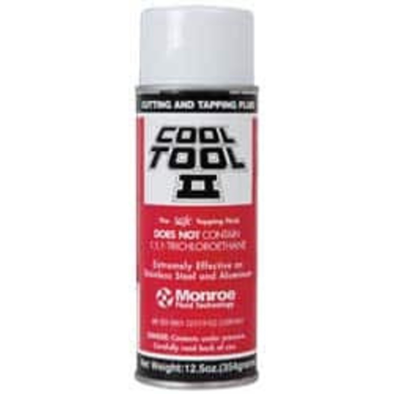 Monroe Fluid Technology Cool Tool II 1 Lb Aerosol Cutting & Tapping Fluid Straight Oil, For Use on Ferrous Metals & Nonferrous Metals 0003-1-017 – 00268185