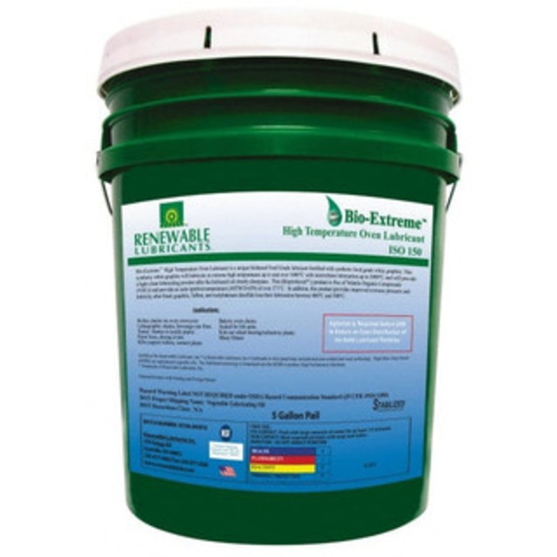 Renewable Lubricants 5 Gal Pail Synthetic/Graphite Lubricant White, -28F to 2,000F, Food Grade 81874 – 40732026