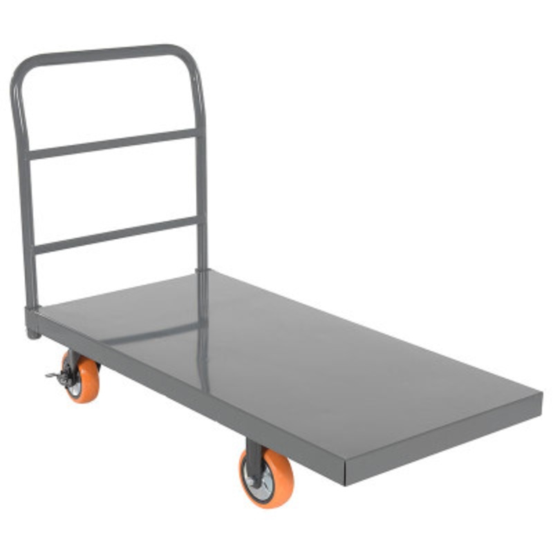 Steel Platform Truck W/ 6X2 Poly (Orange)