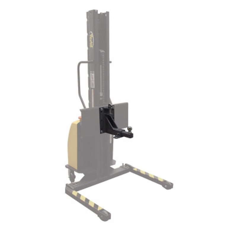 Steel Single Ball Hitch Attachment for Manual Winch Stacker