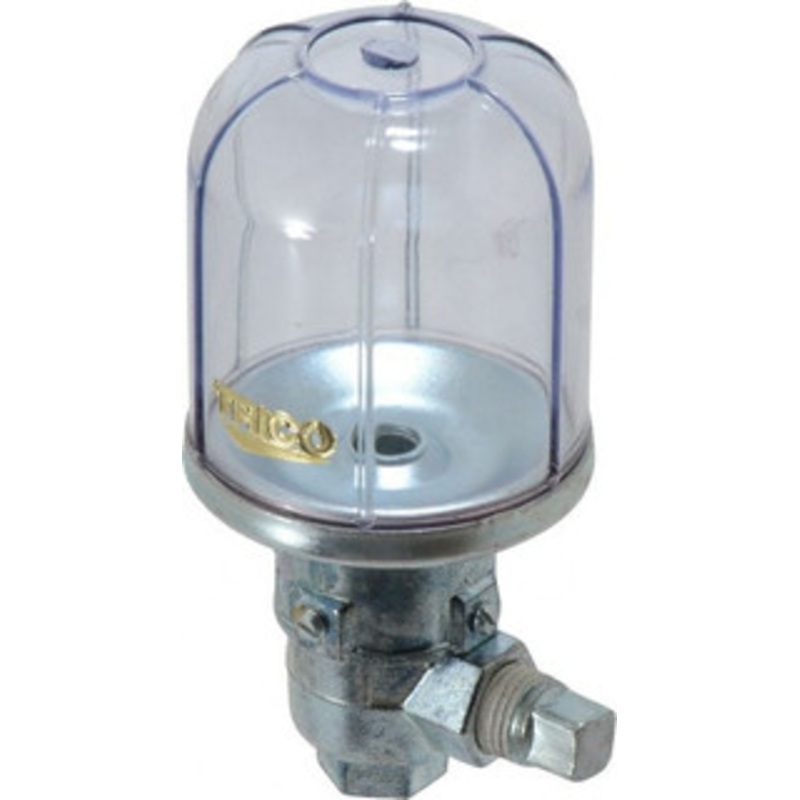 Trico 1 Outlet, Plastic Bowl, 4 Ounce Constant-Level Oil Reservoir 1/4 NPT Outlet, 2-5/16 Diam x 5-1/16 High 30064 – 09419227