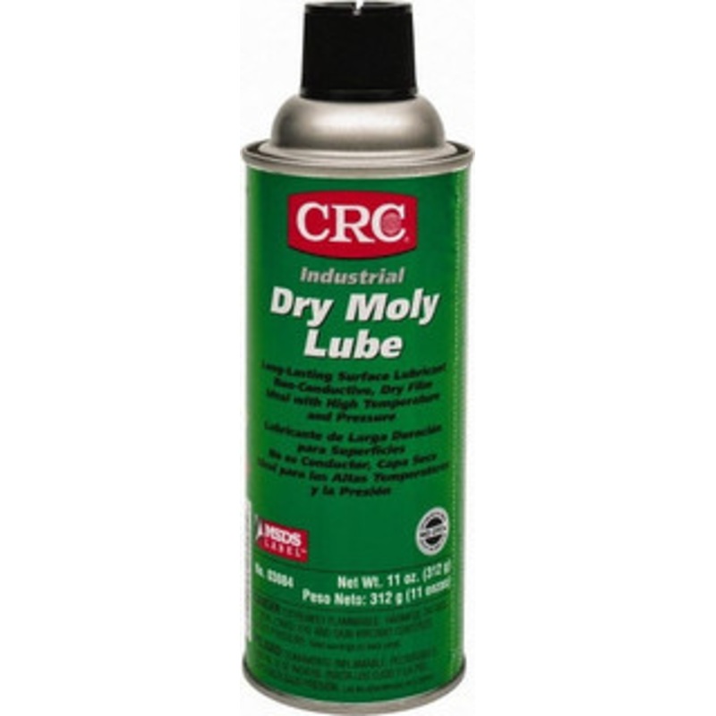CRC 16 oz Aerosol Dry Film with Moly Penetrant/Lubricant Dark Gray, -30F to 650F 1003350 – 00155416