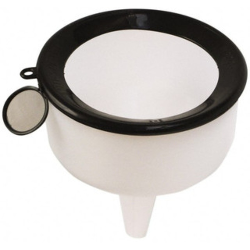 Funnel King 144 oz Capacity Polyethylene Funnel 9 Mouth OD, 1-1/8 Tip OD, 3-1/2 Straight Spout, Natural 90190 – 43297365