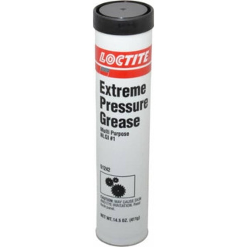 Loctite 14.5 oz Cartridge Aluminum Extreme Pressure Grease Amber/Yellow, Extreme Pressure, 450F Max Temp, NLGIG 1, 209753 – 00270330