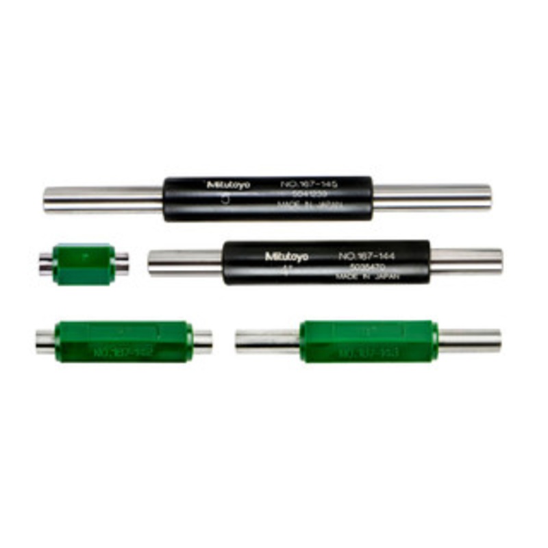 Mitutoyo Inch Micrometer Setting Standard Set, 1-5, 5pcs – 167-912