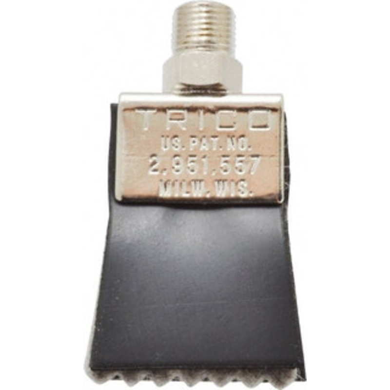 Trico 1-1/4 Long Brush, 1-1/4 Width/Diam, NPT Thread Oil Reservoir Lubrication Brushes 200F, 2-5/16 Length Under Mounting Thread, Straight Shank 36033 – 03245677