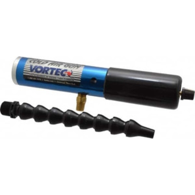 Vortec 8 Long Hose, 900 BTU/Hr Air Capacity, 1 Outlet, Cold Air Gun 10-5/8 Tank/Unit Length, 6.63 High Tank/Unit 610-1 – 06527741