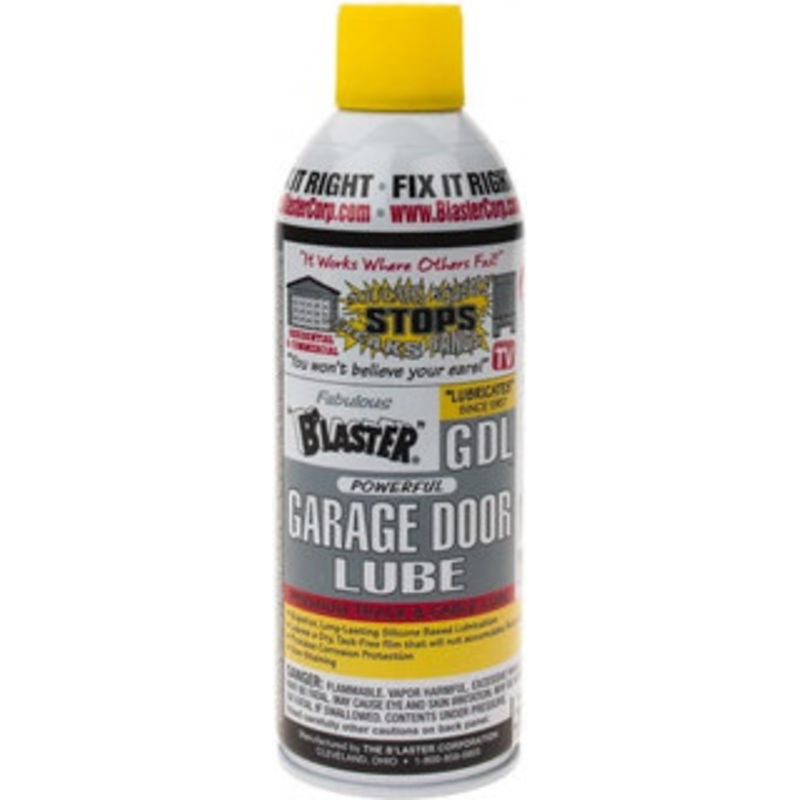 Blaster 16 oz Aerosol Silicone Garage Door Lubricant Clear 16-GDL – 45277662