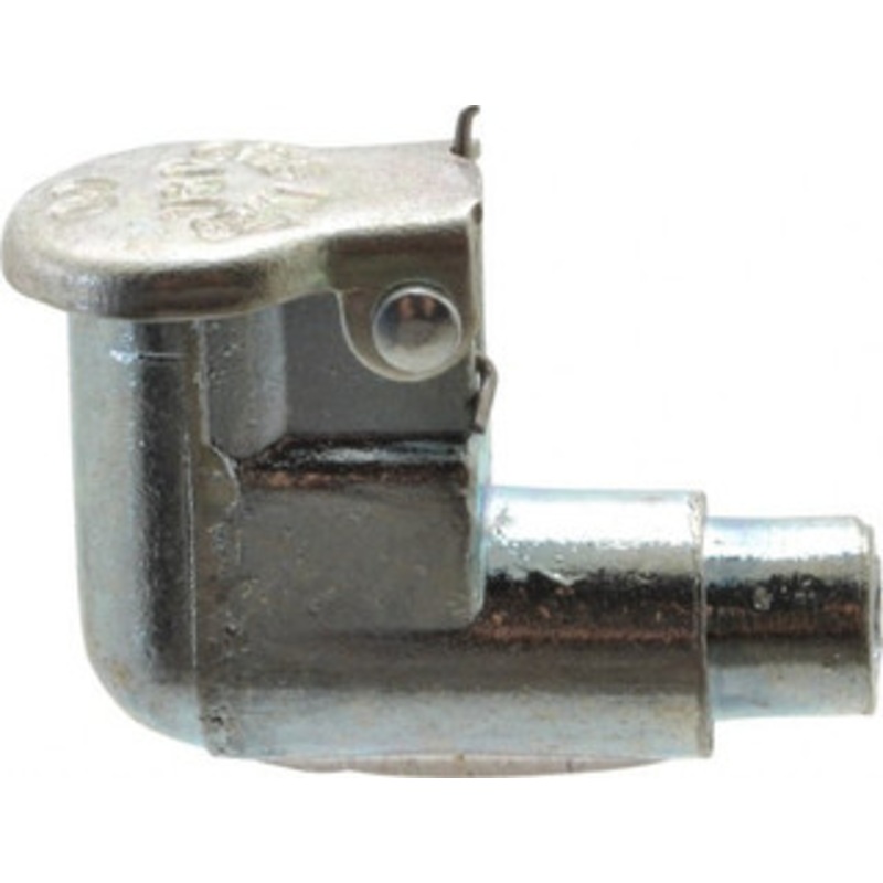Gits Mfg Die Cast Zinc, Zinc Plated, Plain Drive One Piece, Elbow Oil Hole Cover 0.190-0.192 Drive Diam, 3/16 Drive-In Hole Diam, 5/32 Drive Length, 3/4 Overall Height 01233 – 03242856