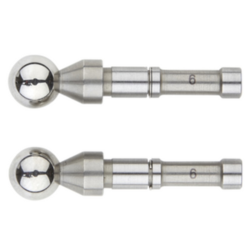 Mitutoyo Interchangeable Ball Anvil/Spindle Tip, 6.0mm – 124-814