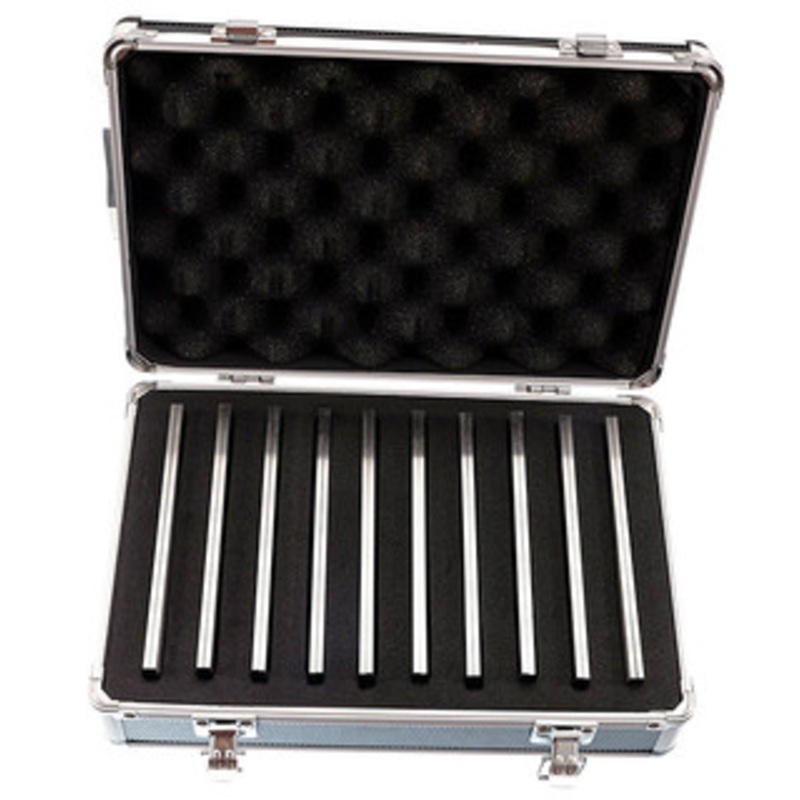 Dasqua 1/8 x 6 10 Piece Premium Parallel Set With Aluminum Case – 8204-0015