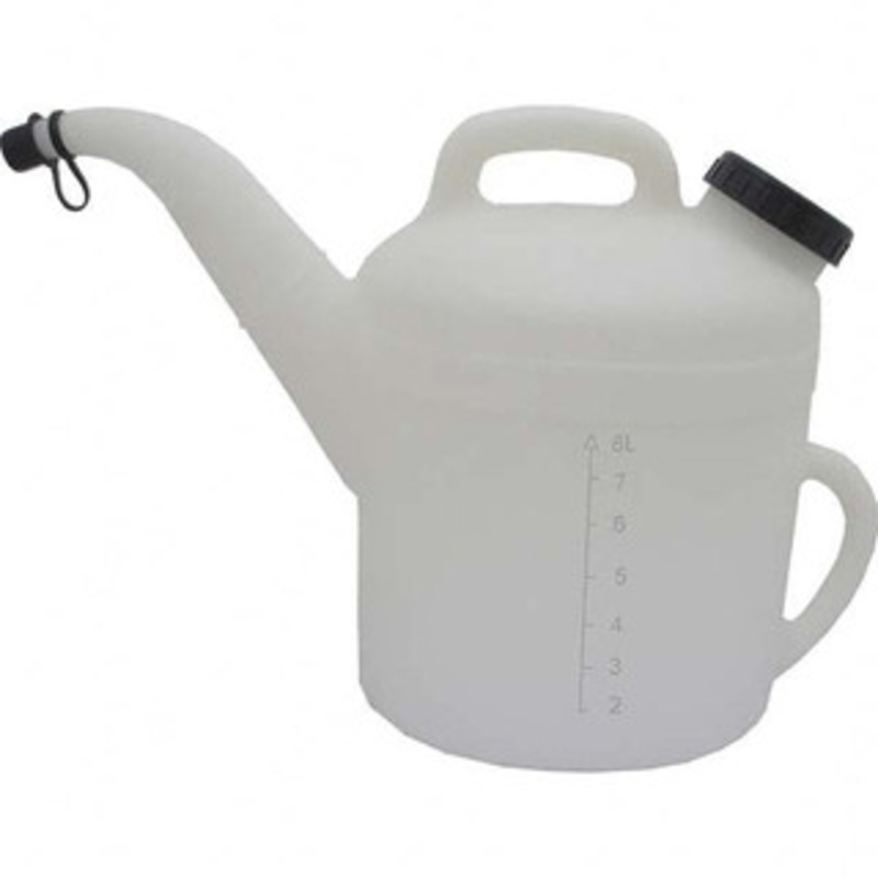 Funnel King Can & Hand-Held Oilers, Type: Measure, Body Material: Polyethylene, Capacity Range: 1 Gal. and Larger, Spout Type: Rigid, Capacity (Qt.): 8.00, Capacity (pt.): 16 32377 – 55887459