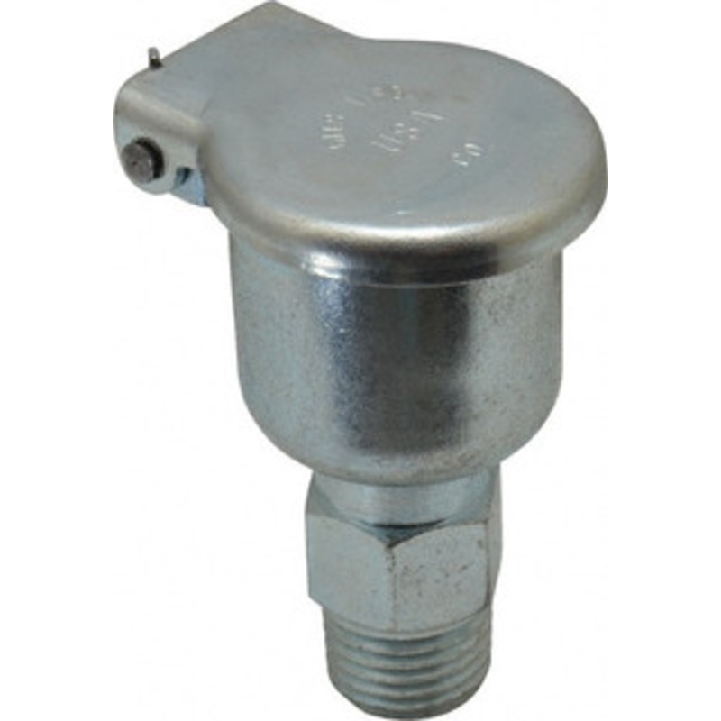 Gits Mfg 11/32 Ounce Capacity, 1/4-18 Thread, Steel, Zinc Plated, Brazed Body Oil Cup 2 High, 3/8 Thread Length, Gravity Feed 01004 – 03243011