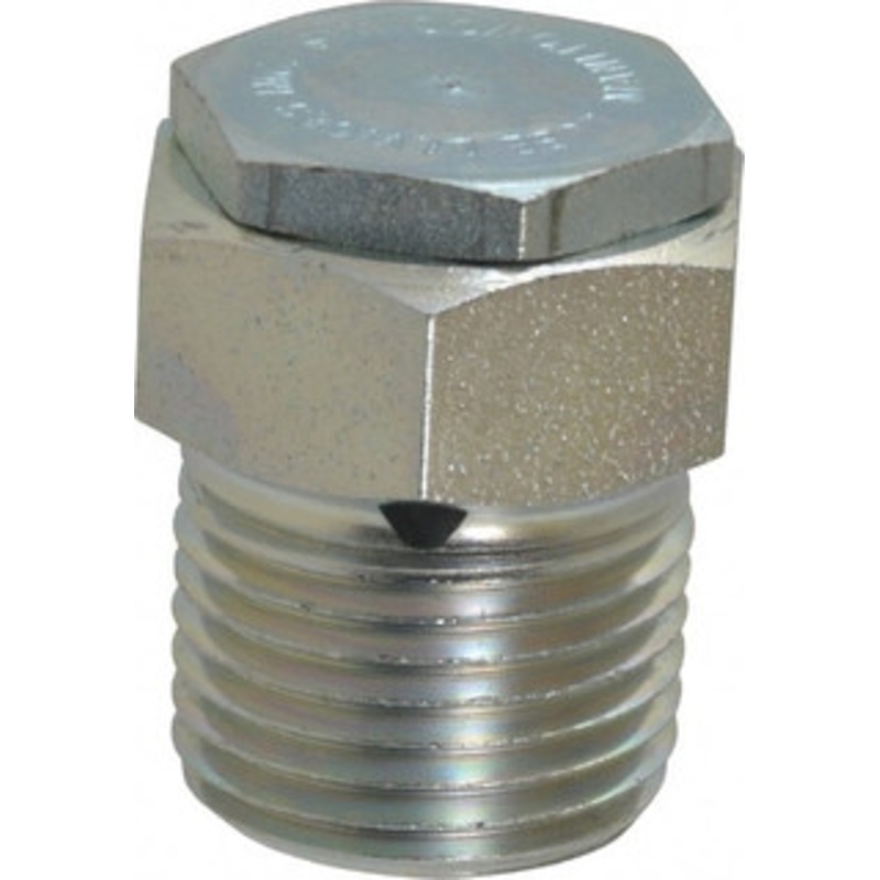 LDI Industries 1/2 Thread, Steel, Zinc Plated, Filter Vent 1-7/32 High, 1-15/16 Hex Flats Diam FV104-S – 03239290