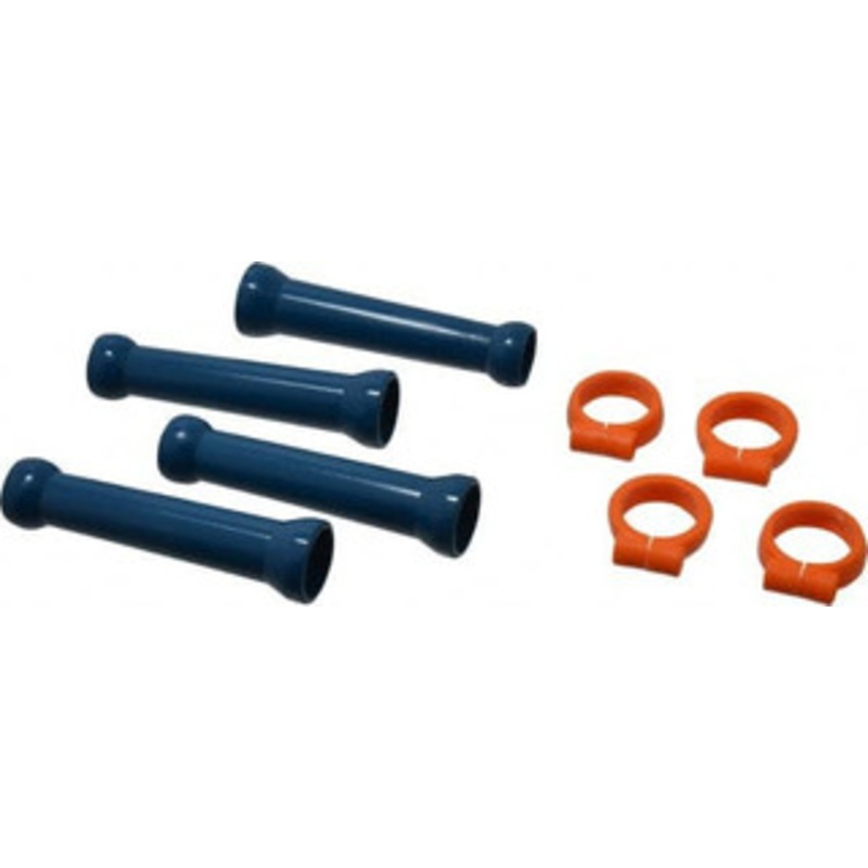 Loc-Line 1/2 Hose Inside Diam, Coolant Hose Extension Element Kit Includes (4) 1/2 Element Clamp, (4) 1/2 Extension Element, for Use with Loc-Line Modular Hose System, 8 Pieces 51835 – 09777459