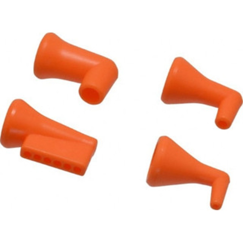 Loc-Line 1/4 Hose Inside Diam x 1/16, 1/8, 1/4 Nozzle Diam, Coolant Hose Nozzle Kit for Use with Loc-Line Modular Hose System, 4 Pieces 41474 – 09777046