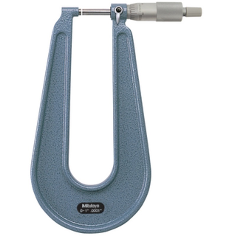 Mitutoyo Mechanical Sheet Metal Micrometer, 1-2in – 118-112