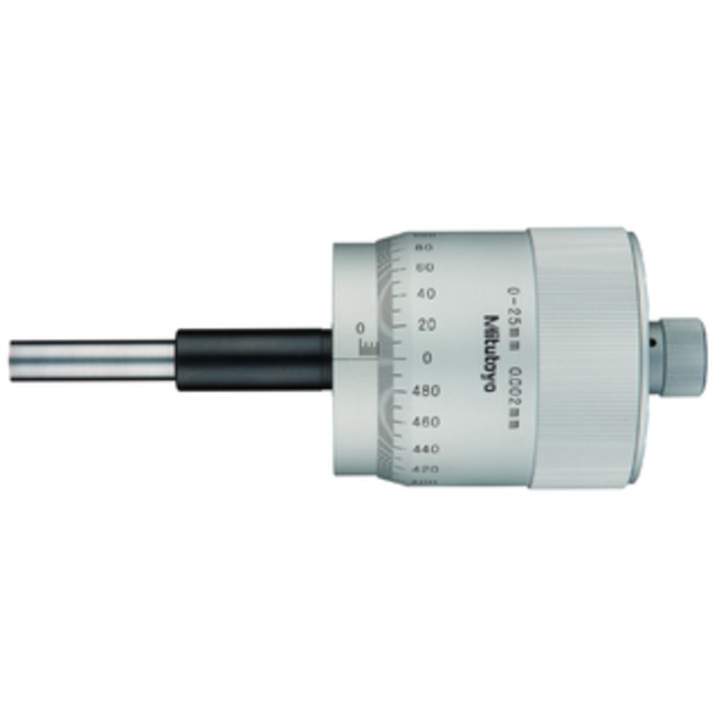 Mitutoyo Micrometer Head, Large Thimble 49mm, 0-25mm – 152-332
