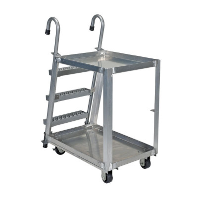 Stock Picker with Ladder 40 x 21-7/8 x 50-3/16in 660 lb.,