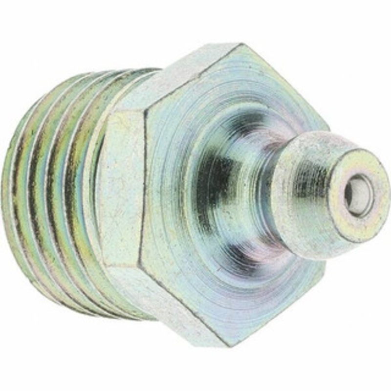 Value Collection Straight Head Angle, 1/4-18 Standard Grease Fitting Zinc Plated Finish BDNA-7586 – 61865945