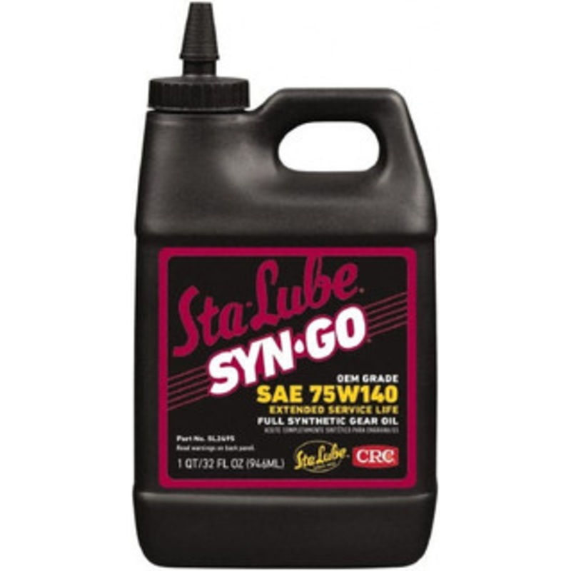 CRC Bottle, Synthetic Gear Oil -40F to 350F, 25 St Viscosity at 100C 1007823 – 51609238