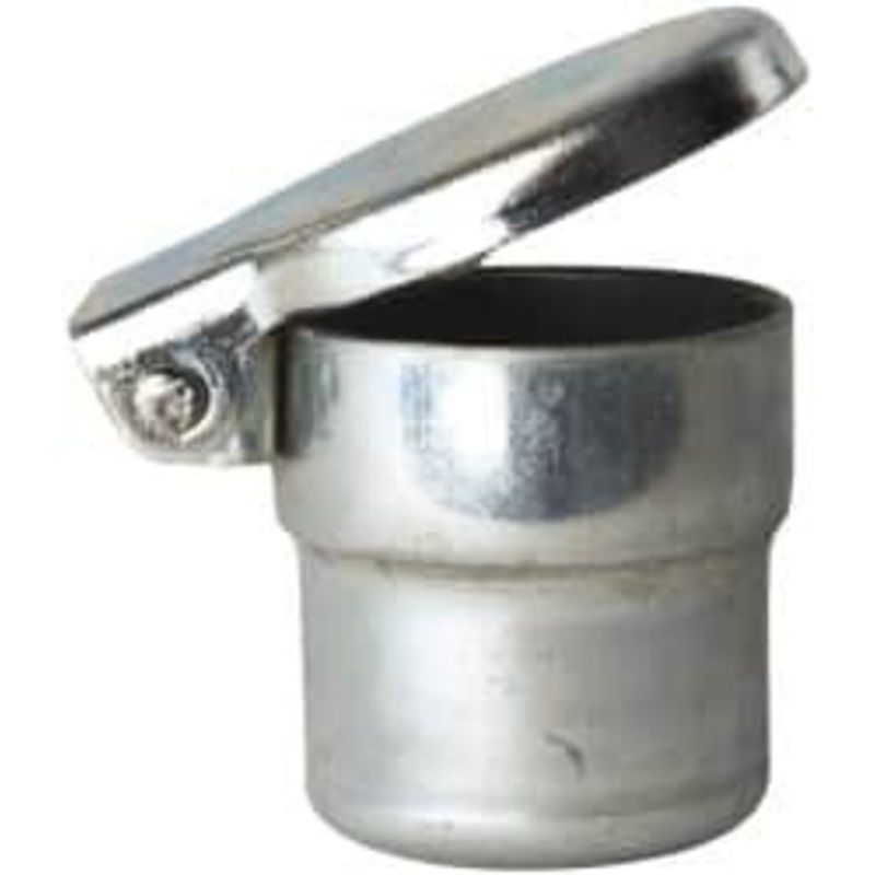 Gits Mfg Steel, Zinc Plated, Shoulder Drive One Piece, Straight Oil Hole Cover 0.878-0.880 Drive Diam, 7/8 Drive-In Hole Diam, 1/2 Drive Length, 1-1/16 Overall Height 00308 – 03242435