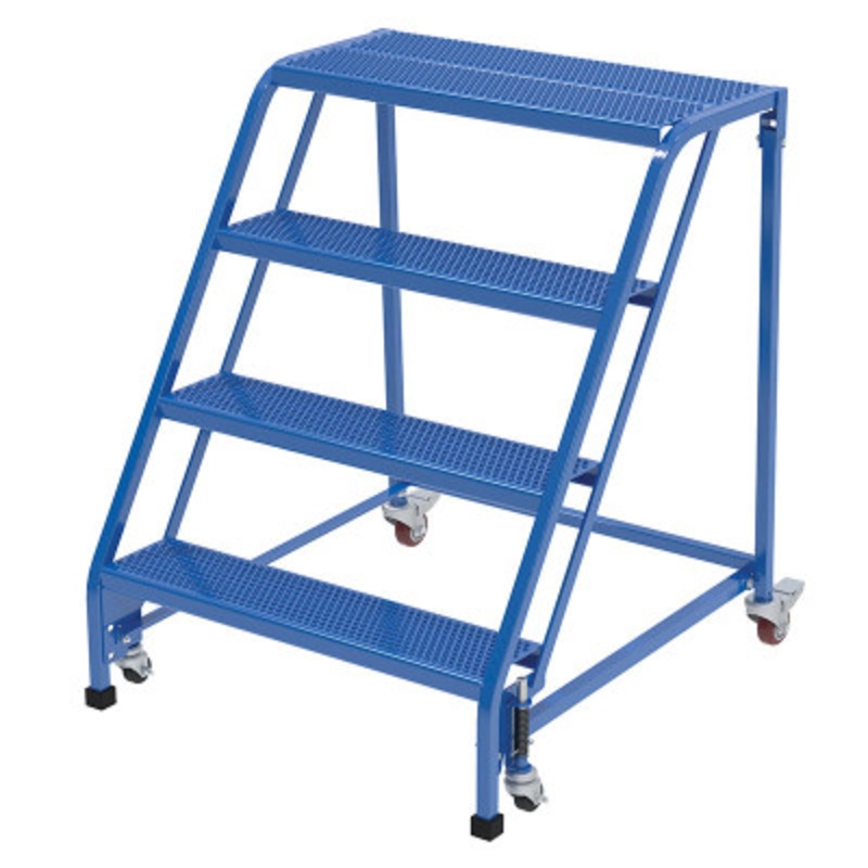 Slope Ladder No Rail 58 Deg 4 Perforated 30-1/4in Step Width, 350lb