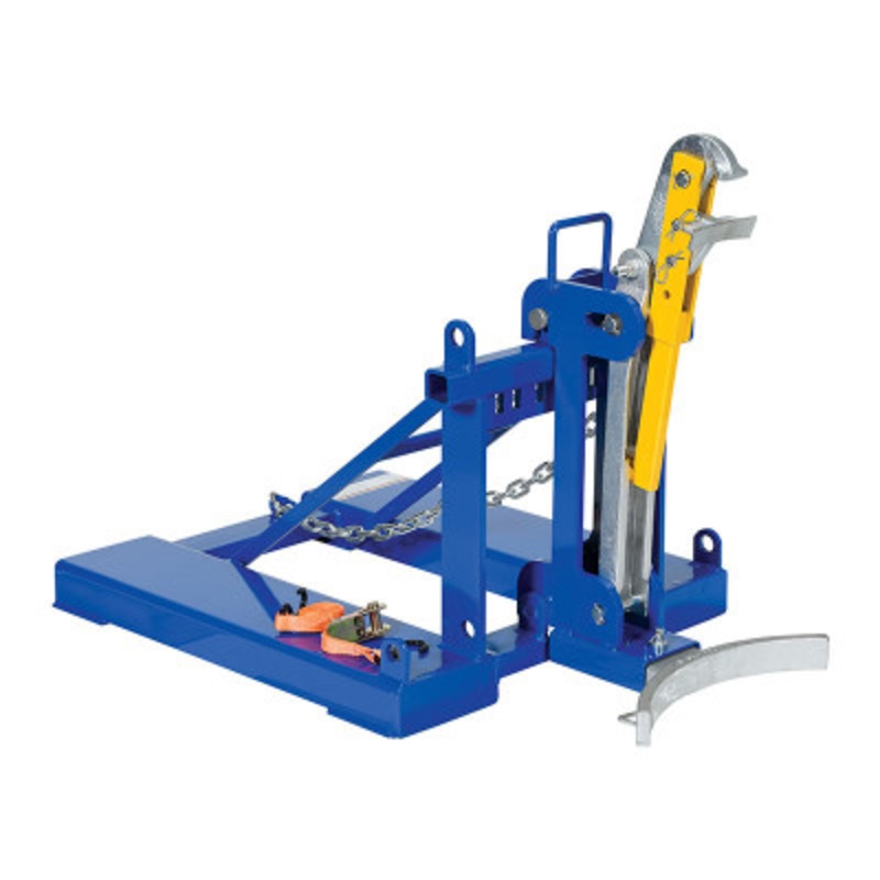 Steel Automatic Eagle Beak, 1 Drum, 1,000 lb., Blue