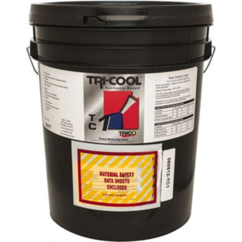 Trico Tri-Cool TC-1 5 Gal Pail Cutting Fluid Synthetic, For Use on Ferrous Metals & Nonferrous Metals 30657 – 09418328