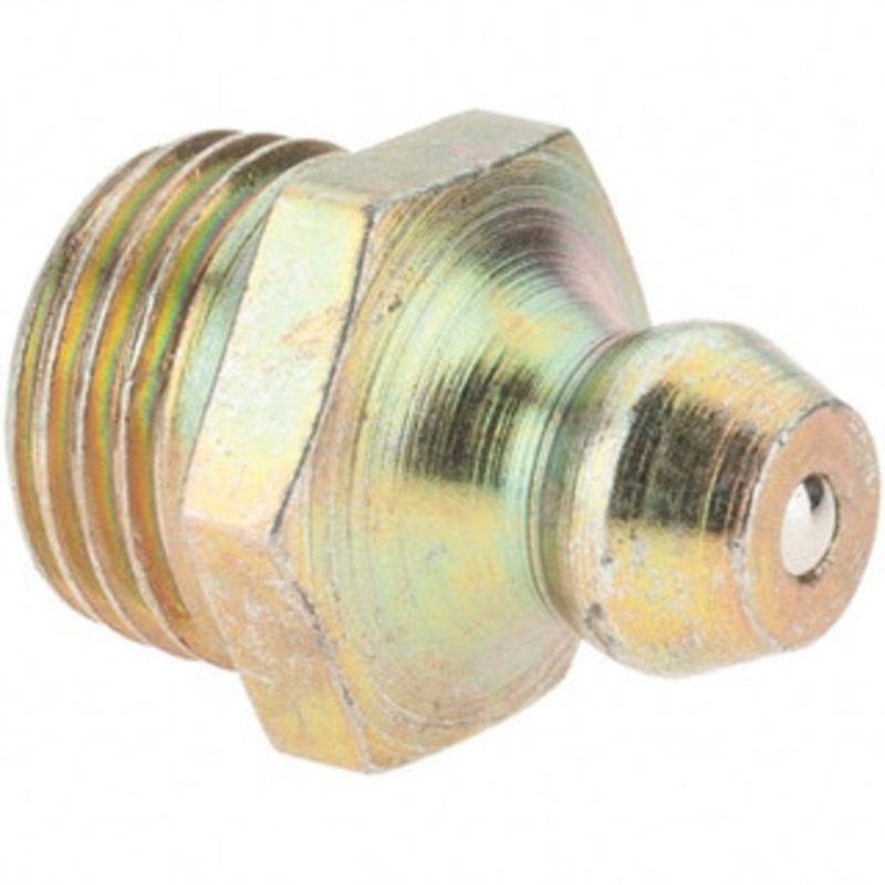 Value Collection Straight Head Angle, 1/8-27 Standard Grease Fitting Zinc Plated Finish BDNA-7577 – 61862298