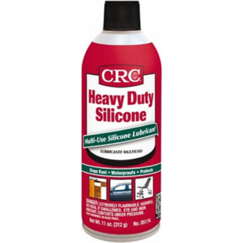CRC 16 oz Aerosol Silicone Lubricant Clear, -40F to 400F 1003741 – 07052590