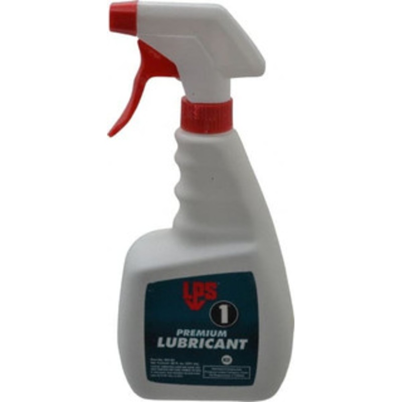 LPS Labs 22 oz Trigger Spray Bottle Dry Film Penetrant/Lubricant Clear Yellow, Food Grade 00122 – 00253161