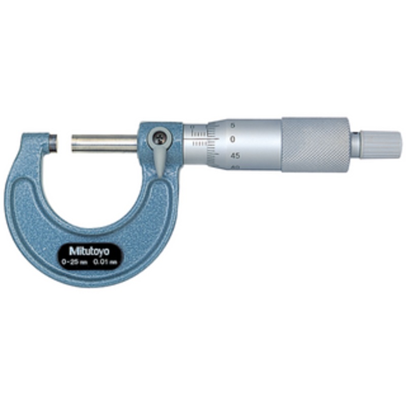 Mitutoyo Outside Micrometer, 0-25mm – 103-137