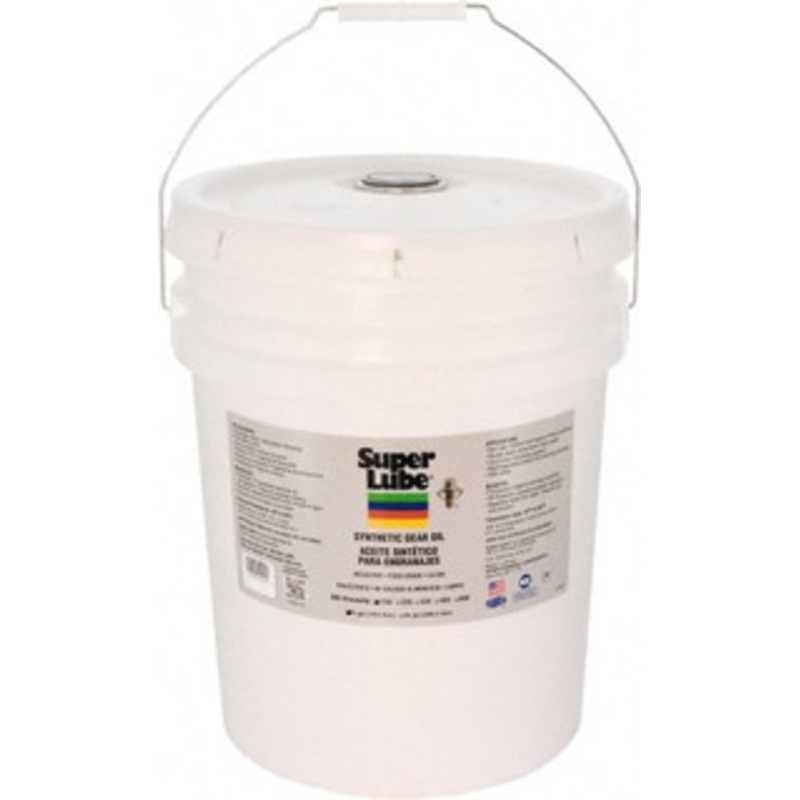 Synco Chemical Super Lube 5 Gal Pail, Synthetic Gear Oil -45F to 450F, ISO 150 54105 – 05887278