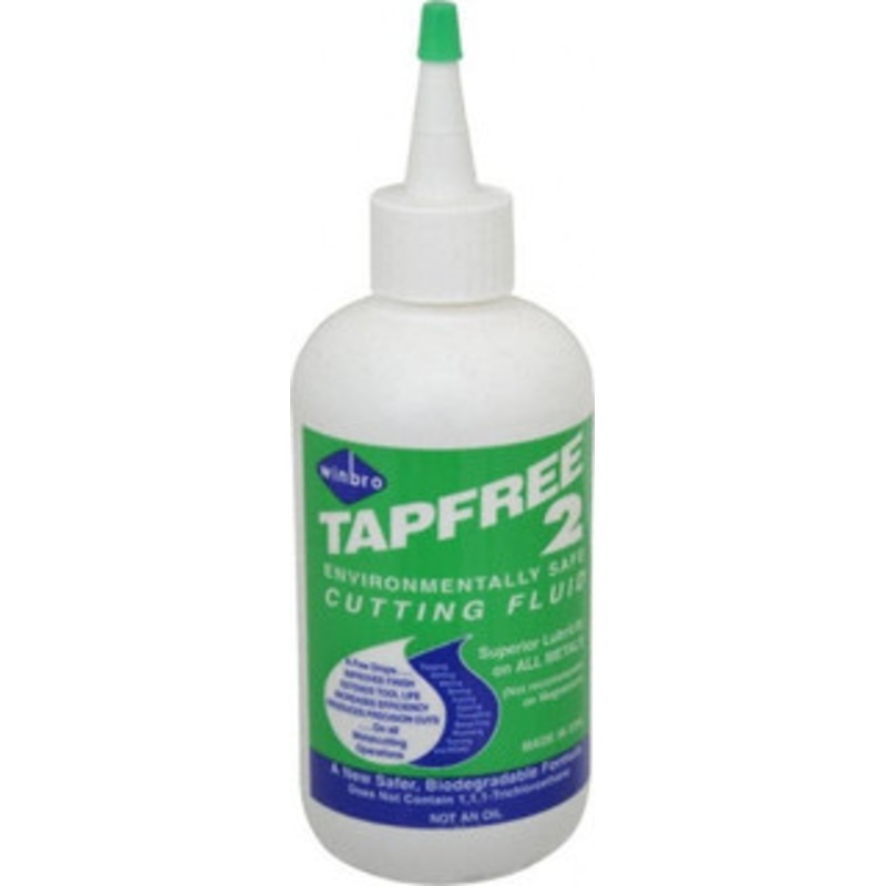 Winbro Tapfree 2 8 oz Bottle Cutting & Tapping Fluid Water Soluble, For Use on Iron, Stainless Steel, Steel 20208 – 03562899