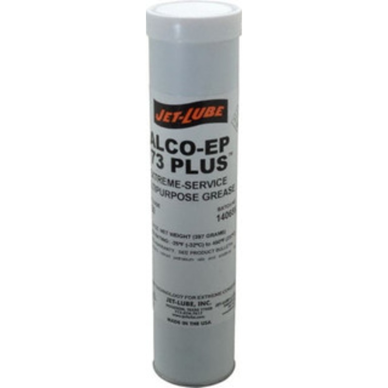 Jet-Lube 14 oz Cartridge Aluminum Extreme Pressure Grease Red, Extreme Pressure, 450F Max Temp, NLGIG 2, 37750 – 00271999